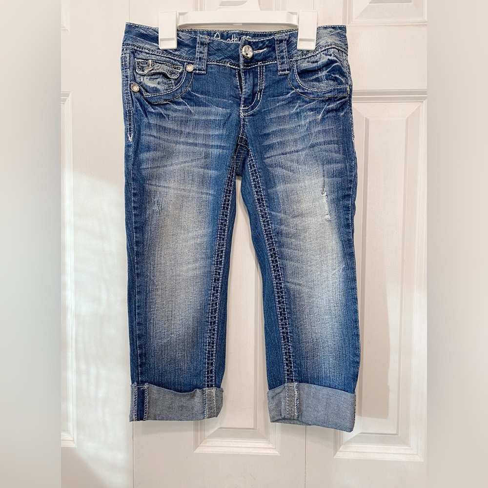 🖤 Amethyst Jeans | Juniors Size 1 Jean Capris | EUC